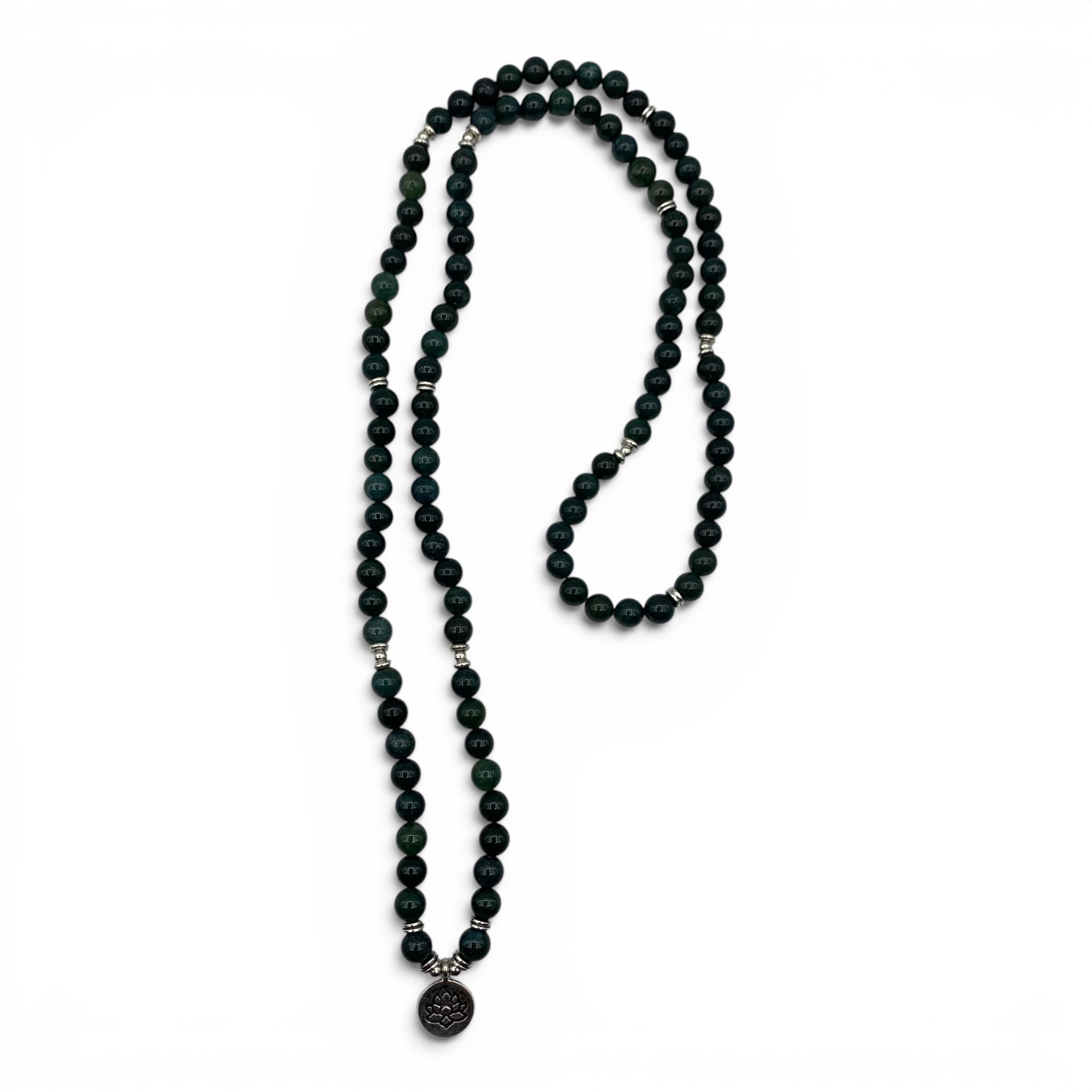 Mala- Agate Moss $50